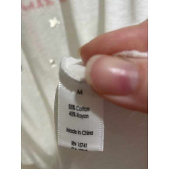 PJ SALVAGE Lucky Stars Tee Size M - Picture 9 of 10